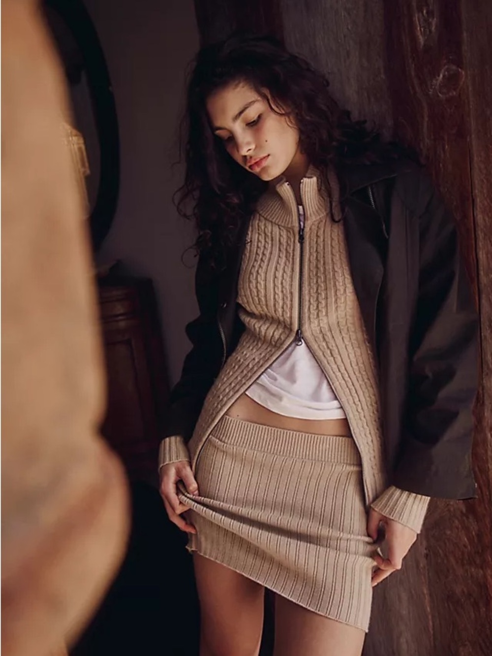 Free People Sweater Skirt